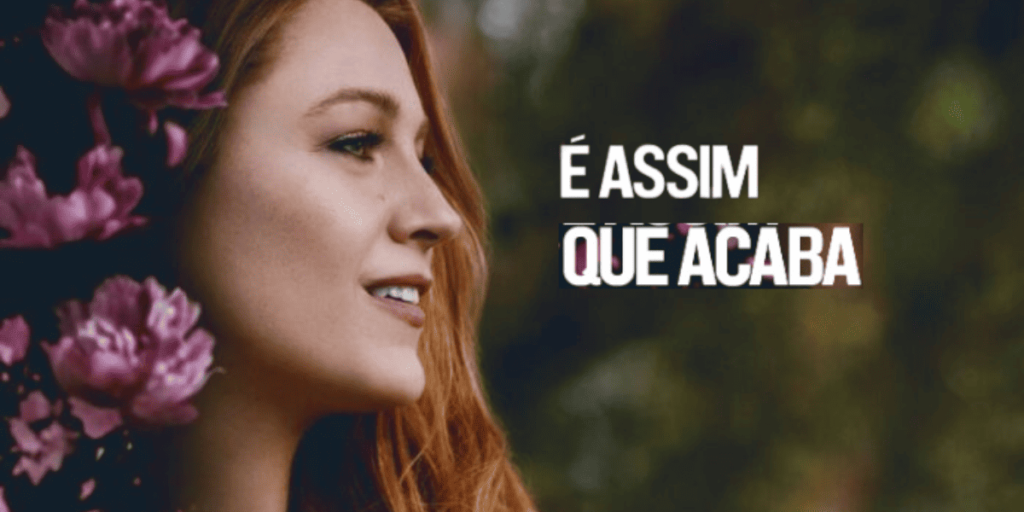 É assim que acaba, capa do filme de drama