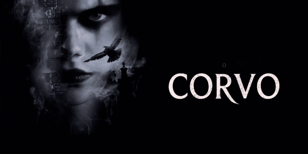 capa do filme o corvo, filme de dark romance